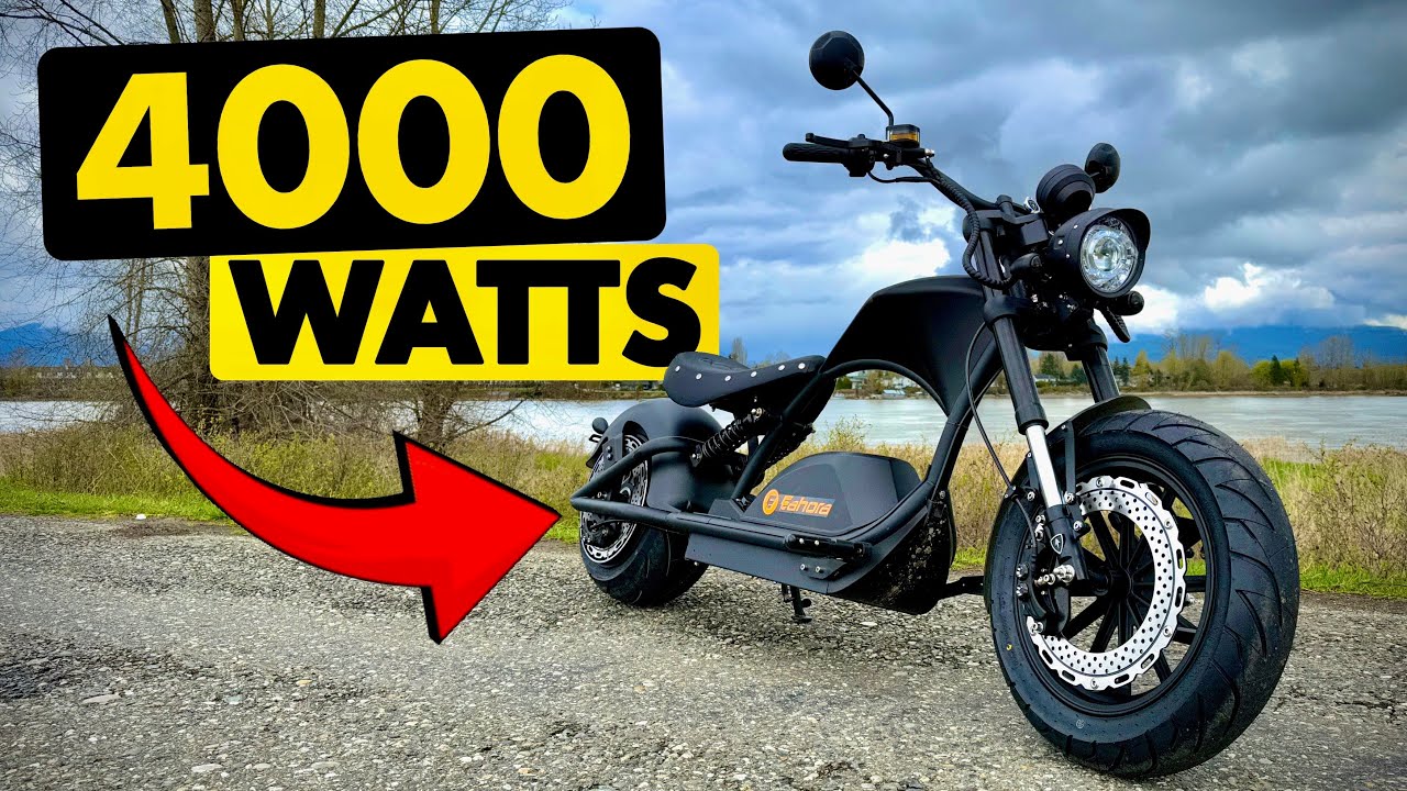 First Ride on This 50 MPH Electric Beast - Eahora Knight M1PS