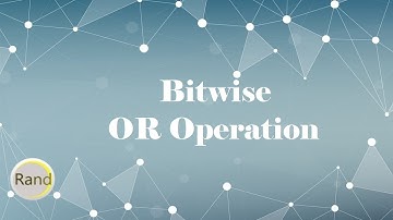 Bitwise OR Operation