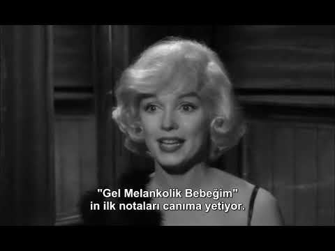 BAZILARI SICAK SEVER- MARLYN MONROE sahnesi