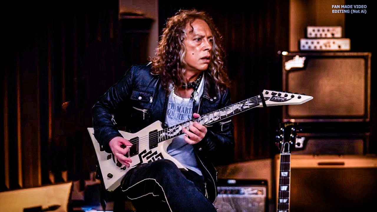 Kirk Hammett Plays Smoke On The Water Guitar Solo (Fan Made Video Edit)