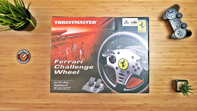 Volante Thrustmaster Ferrari Challenge Wheel / Pedales / Ps3 / Pc