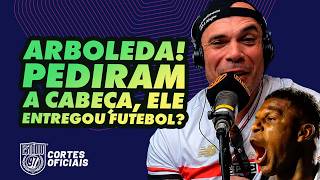 ARBOLEDA É O MELHOR DA DEFESA, FAZ GOL DE CABEÇA E MANDA RECADO