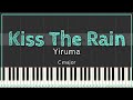 Kiss the rain  yiruma  easy piano c major