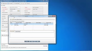 Using Test Parameters with Quality Center
