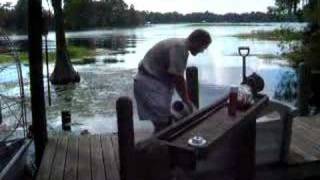 Danny Hammers & son David on Spud Gun Safety Blooper