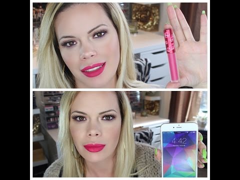 Video: Lime Crime Velvetines lỏng Matte Lipstick Cupid Xem lại