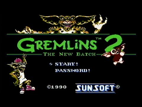 Gremlins 2: The New Batch - NES Gameplay