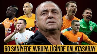 60 Saniyede Avrupa Liginde Galatasaray 2022