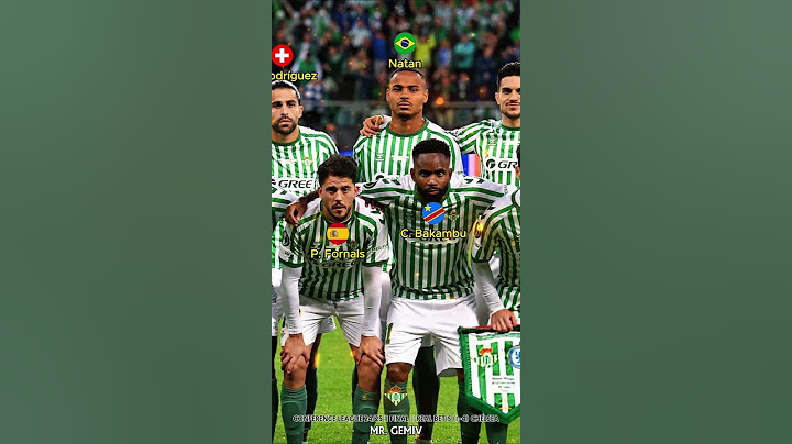 Real Betis vs Chelsea || Conference League 24/25 || Final || Real Betis Squad #realbetis #final
