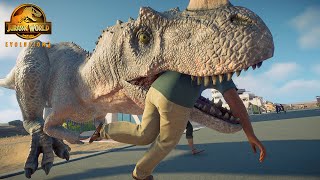 New CERATOSAURUS Eat Human Animaton (🦖 Jurassic World Evolution 2 🦕)
