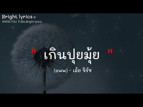 เกินปุยมุ้ย (aww) - เอ้ย จิรัช (เนื้อเพลง)