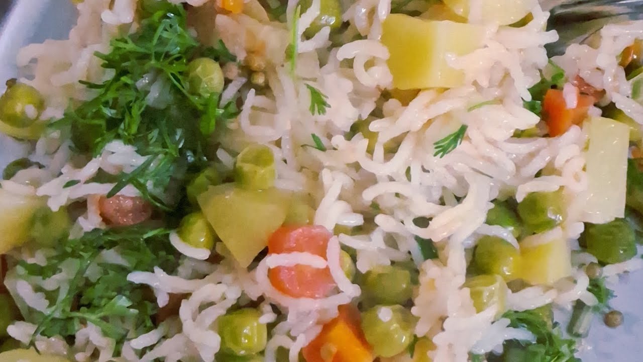 Full loaded vegetable pulao full recipe 😋