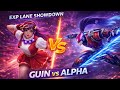 Guinevere vs Alpha EXP Lane! Duel Panas 1v1 Sampai Late Game