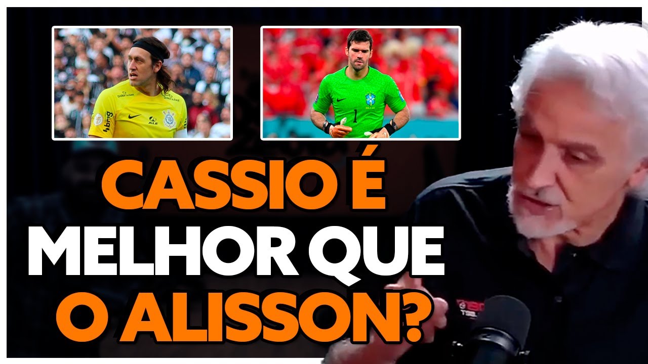 ELE NÃO DISSE ISSO! SORMANI AFIRMA QUE CÁSSIO É O MELHOR GOLEIRO