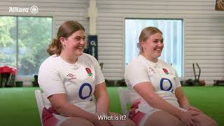 Allianz 'Doodle Challenge' with England Rugby's Red Roses