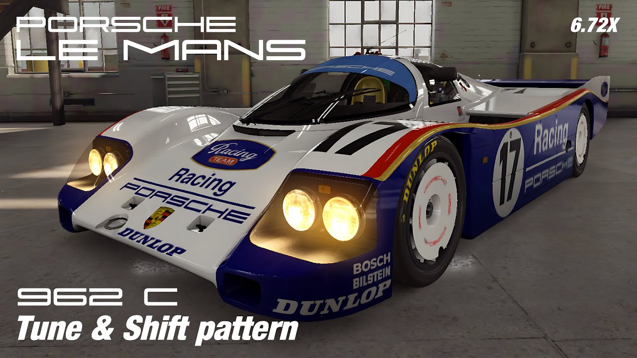 [4K] CSR2 | Porsche 962 C | Tune & shift pattern • 6.72X - YouTube