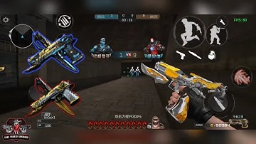 Cận chiến zombie bằng D.E - Vip | Game play CFGZ v2.41/Cf offline android