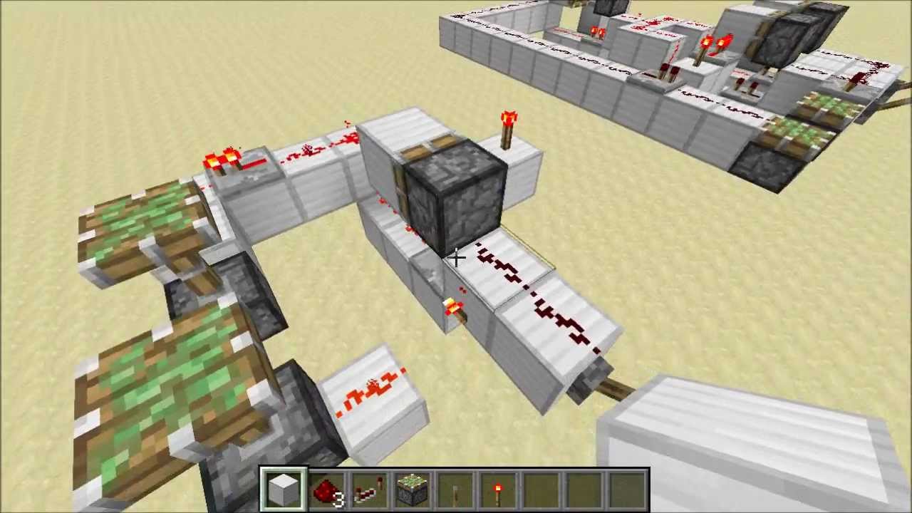 Minecraft Instant NOT Gate - YouTube