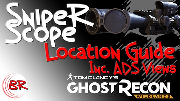 ALL Sniper Scope Locations - G28, T5Xi, TARS101, POSP, PSK-07, TA31H, DIGITAL- GR: Wildlands