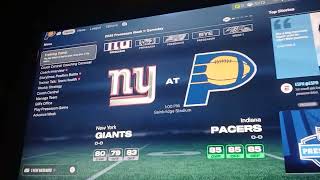 I rebuild the Indiana pacers on madden twenty six