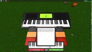 Glad You Came - The Wanted on a ROBLOX piano screenshot 3