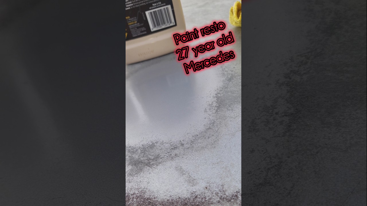 Fixing 27 year old oxidized paint! 