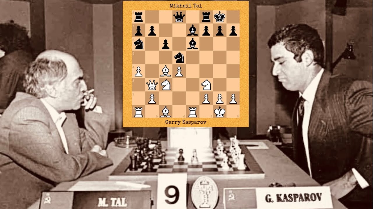 10 year old Garry Kasparov plays Mikhail Tal at a simul in Moscow 25th  March 1974 : r/chess