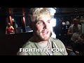 "MAYWEATHER WANTS ME TO CUT" - JAKE PAUL PULLS NO PUNCHES ON MAYWEATHER, "LOSER" MCGREGOR & TROLLING