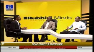 Rubbin Minds Review Of Nigerian Newspaper Front Page News -- 02/08/15 Part 3 screenshot 1