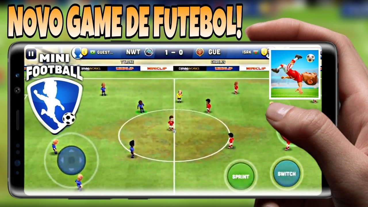 MINI FOOTBALL - APK DOWNLOAD - DISPONÍVEL NA PLAY STORE E APPLE STORE