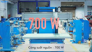 MÁY IN LỤA PHẲNG TỰ DỘNG KHỔ A1 2022 | 0903 859 298 | ROBOWIND | SCREEN PRINTER MACHINE