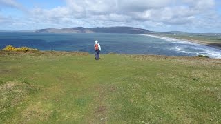 Llanengan Porth Neigwl Walk, Wales Coast Path, Llyn Peninsula Walks In Gwynedd, Wales, Uk