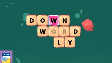 Downwordly: iOS/Android Gameplay Walkthrough Part 1 (by Brandon Malicoat)
