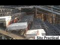 Site Engineer Practical Training Live from Site | Stair Steel Checking | Stair Drawing Reading