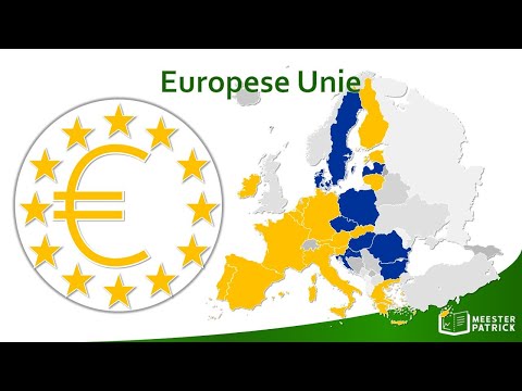 Video: Ekonomie van Europa. Enkele Europese geldeenheid gebied