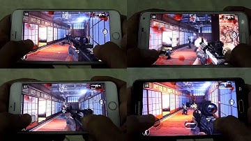 S5 Vs Iphone 6 Vs Note 4 Vs Iphone 6 Plus Modern Comat 5 Graphics Comparison