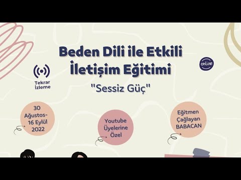 Beden Dili ile Etkili İletişim Eğitimi