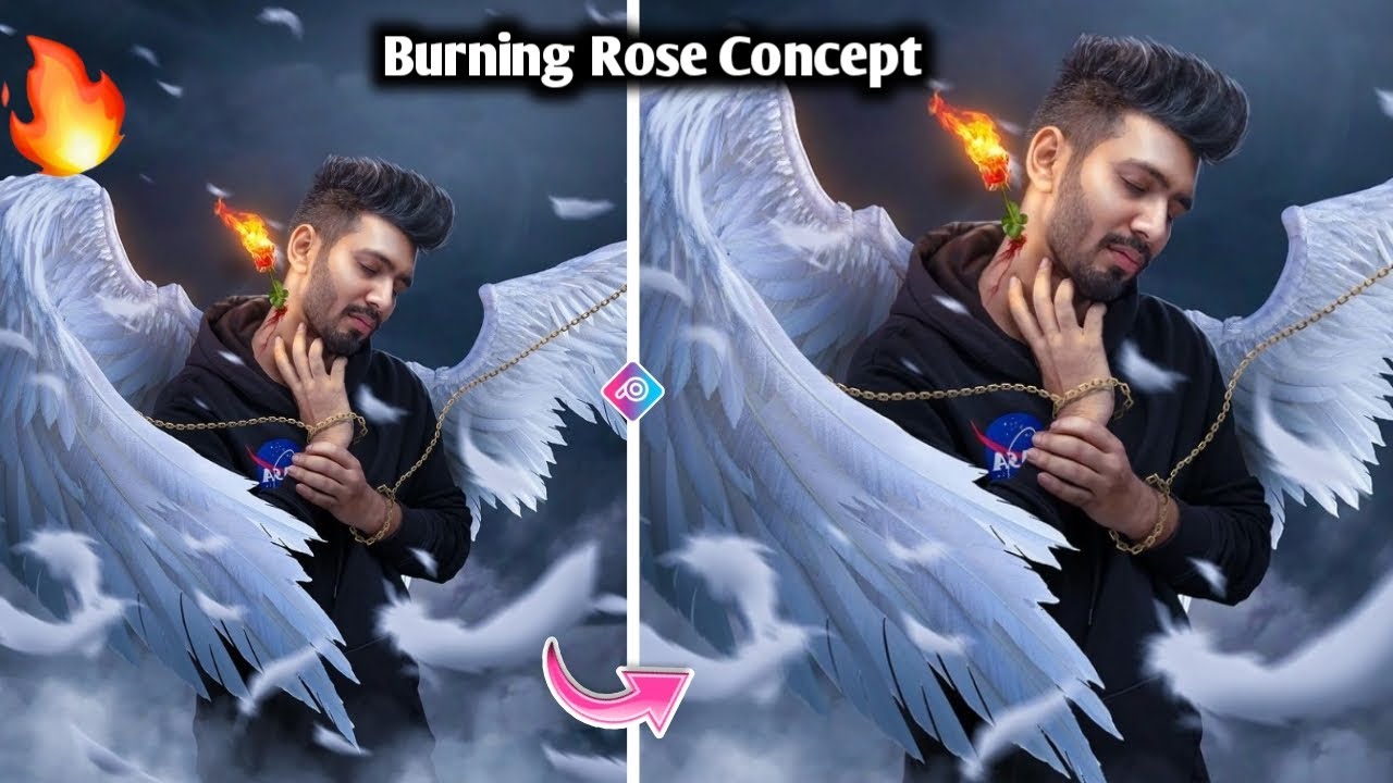 Saarvendra new wings photo editing | saarvendra new burning Rose photo editing | saarvendra editing