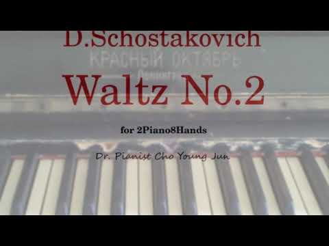 Shostakovich Waltz No.2 for Piano8HANDS (2PIANO8HANDS) - Shostakovich