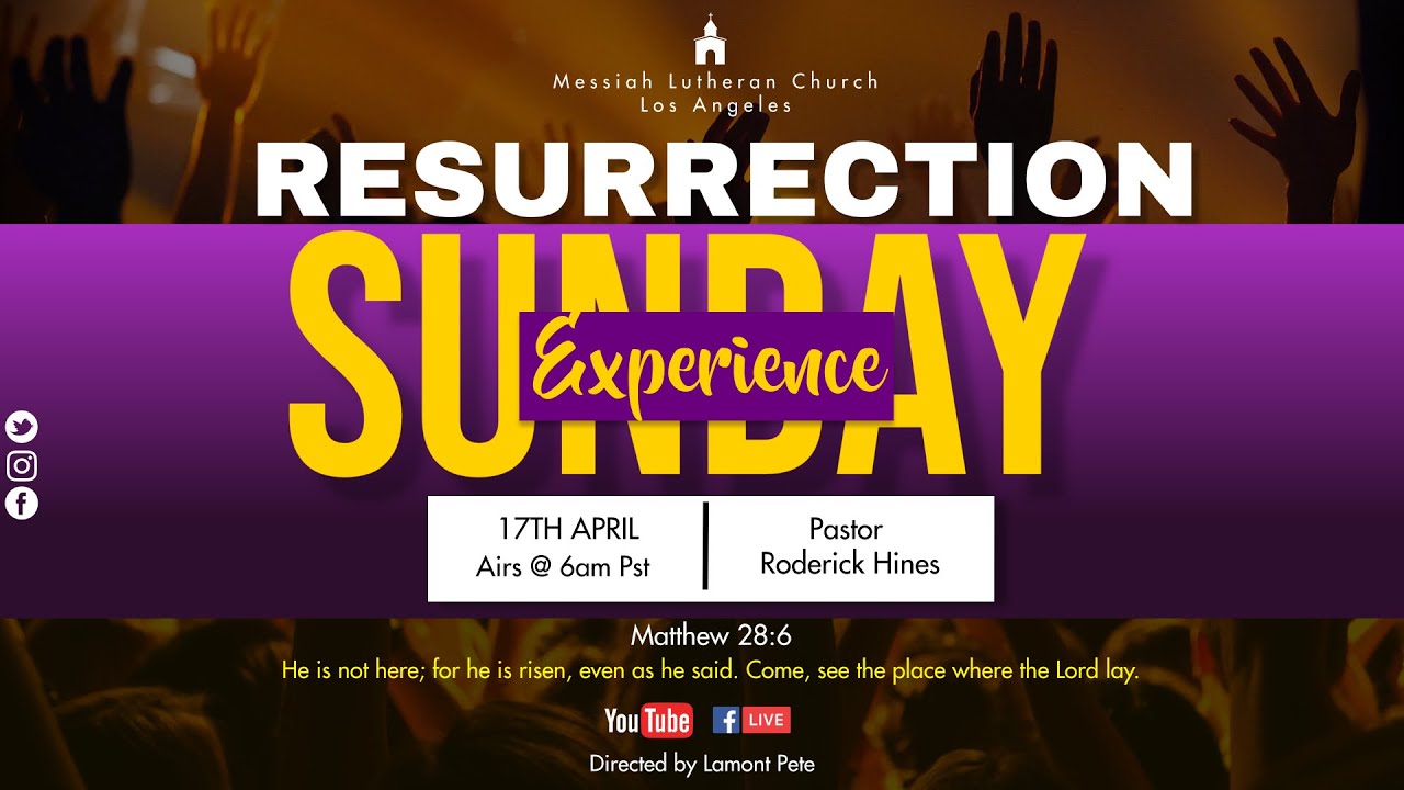Resurrection Sunday Messiah Lutheran LA