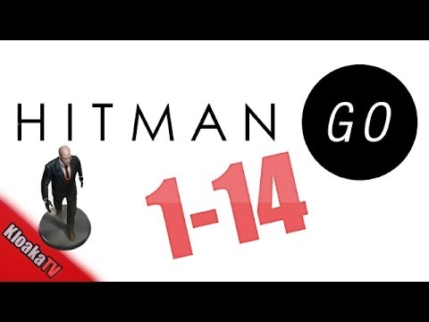 Hitman GO - Level 1-14 Walkthrough (Briefcase & No Kill)