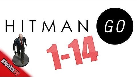 Hitman GO - Level 1-14 Walkthrough (Briefcase & No Kill)