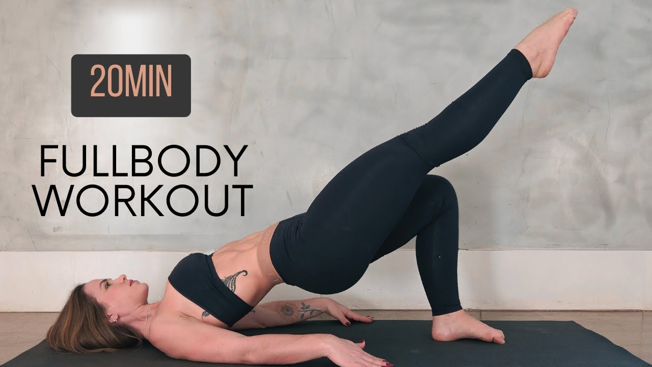 TREINO DE CORPO INTEIRO EM 20 MINUTOS - Ideal para Espaços Pequenos (Sem Equipamentos, Sem Saltos)