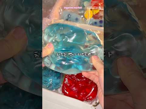 와 미쳤다… 새로운 치즈? 영롱 빅치즈 #slime #asmr #satisfying #말랑이 #스퀴시