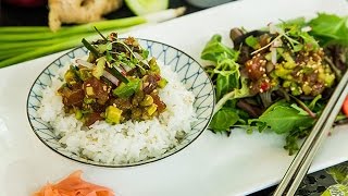 Recipe - Clara Young's Krazy Tuna Poke Recipe - Hallmark Channel