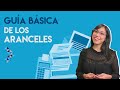 Guía Básica de Aranceles