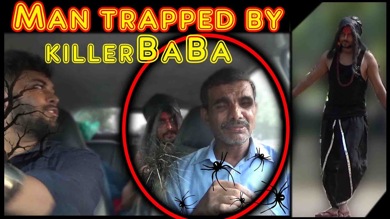 Man got trapped by killer Baba in car | Scare Pranks in India 2016 | Unglibaaz