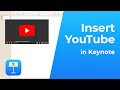 How To Insert YouTube Video In Keynote 