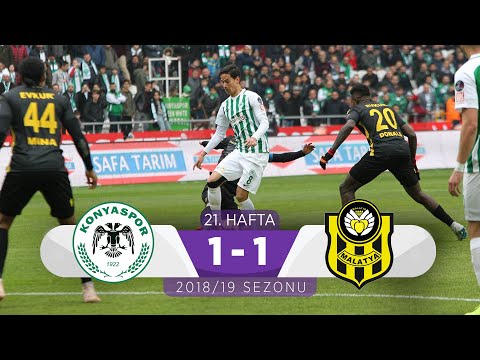 Konyaspor (1-1) Yeni Malatyaspor | 21. Hafta - 2018/19