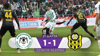 Konyaspor 1-1 Yeni Malatyaspor 21. Hafta - 201819